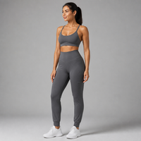 Nouvelle tenue de sport respirante pour femme, taille haute, effet ventre plat, idéale pour le yoga, l'entraînement et le quotidien