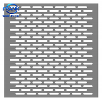 Tôle perforée en aluminium à trous ronds droits de 5-15 mm, épaisseur 2 mm, pour plateau de four de restauration, maille perforée en acier inoxydable 304 316