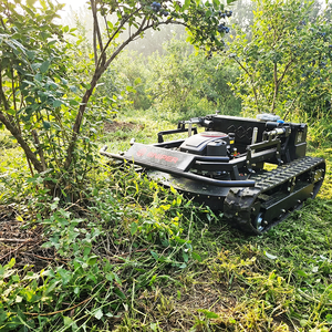 Tondeuse Commerciale Professionnelle à Largeur de Coupe 800mm/900mm, Chenilles Amortissantes, Accessoires Agricoles DIY, Robuste, à Essence - Product Image 1