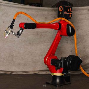Manipulador Automático al por Mayor, Sistema de Robot de Soldadura de 1500 mm, Brazo Robótico Colaborativo para Soldadura de Acero Inoxidable - Product Image 1