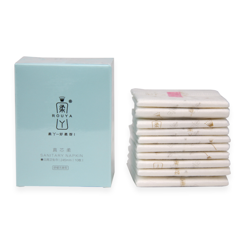 most popular products female bamboo fiber sanitary pad raw material for womens