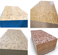 Panneau OSB en bois fini Foraking 8mm 18mm 4X8, taille personnalisable, pour usage intérieur, construction de qualité supérieure, contemporain, garantie 1 an