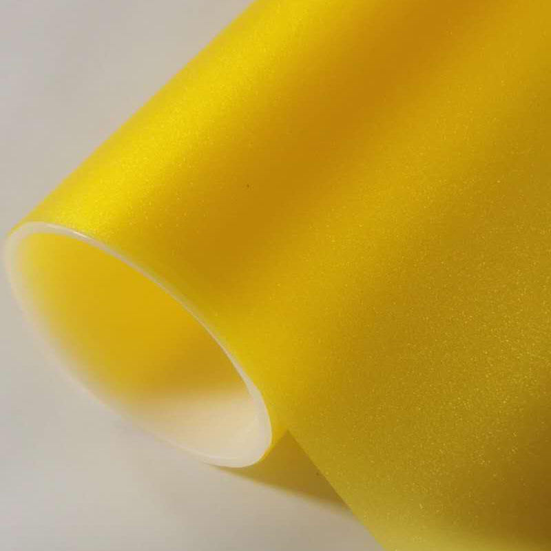 150cm x 100cm pellicola smerigliata gialla