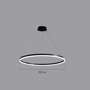 Lámpara de Araña de Anillo de Lujo de Estilo Nórdico, Elegante Lámpara de Latón de Alta Gama para Vestíbulo de Villa, Iluminación Principal, Alimentación por CA para Espacios Interiores - Product Image 5