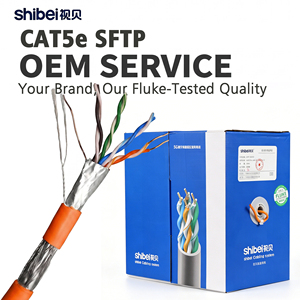 Cable Ethernet Shibei Cat5e <span class=keywords><strong>UTP</strong></span> de 305m (1000 pies) a Precio de Fábrica, Cable de Red LAN de Cobre Puro, OEM - Product Image 4