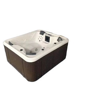 Jacuzzi Luxuoso com Jatos de Hidroterapia para Entretenimento no Quintal - Product Image 3