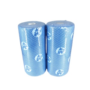 Rouleau de lingette de nettoyage 28x40cm 240m Cellulose tissu non tissé lingettes tout - Product Image 4