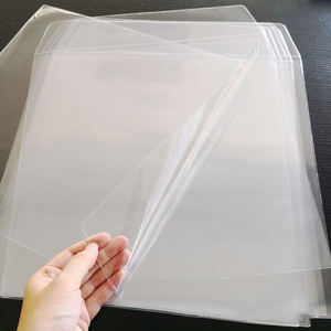 Factory Thickened PVC 12 Inch Vinyl <b>Record</b> <b>Storage</b> Bag Waterproof Dustproof Non sticky Sealed Pocket Cd Album Protection Cover - Product Image 3