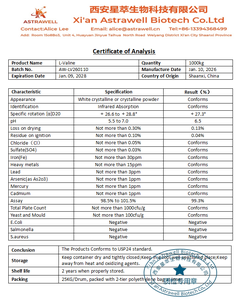 Astrawell Vende Polvere di L-Valina al 99% di Alta Qualità, Prezzo all'Ingrosso, Polvere CAS 72-18-4 - Product Image 2