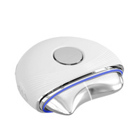 Lampe de beauté V, alimentée par USB, portable, électrique, fonction chaud/froid, raffermissant la peau, micro-courant, réduction des rides, lifting, massage du visage, en plastique