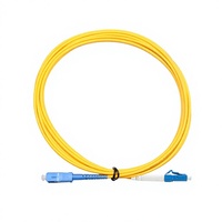 Cordon de brassage fibre optique monomode simplex SC/PC-LC/UPC 1-10m 9/125um SM SX 2.0 3.0 avec connecteurs SC-LC, garantie 5 ans, FTTH