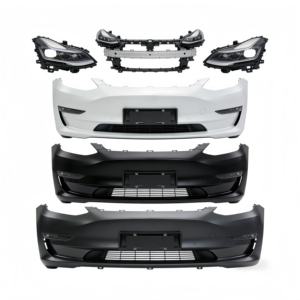 Parachoques Delantero YUCHI 2021-2025 para Tesla Model Y Sin Orificio 1493736-SO-A - Product Image 1