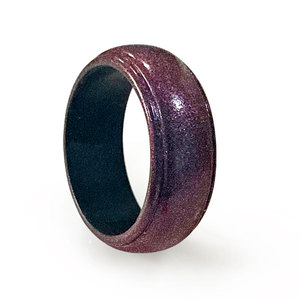 Nuevo diseño de anillos de dedo de estrella, conjunto de bandas, anillo de boda de silicona de compromiso para hombres y mujeres, anillo de banda de boda para parejas - Product Image 6