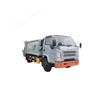 Camion poubelle manuel diesel JMC personnalisé de qualité supérieure pour la gestion des déchets et les services d'assainissement, haute performance