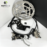 Kit de frein arrière hydraulique KOTORQ Ultra Bee avec étrier, levier, tuyau et rotor pour E-Ride Pro SS 2.0, support CNC 240mm, amélioration E-Moto