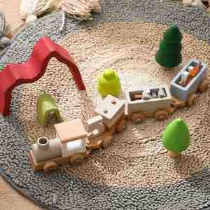 Toddler Educational Great Gift Numbers and Blocks Toy <b>Wooden</b> <b>Train</b> <b>Set</b> for Baby - Product Image 6