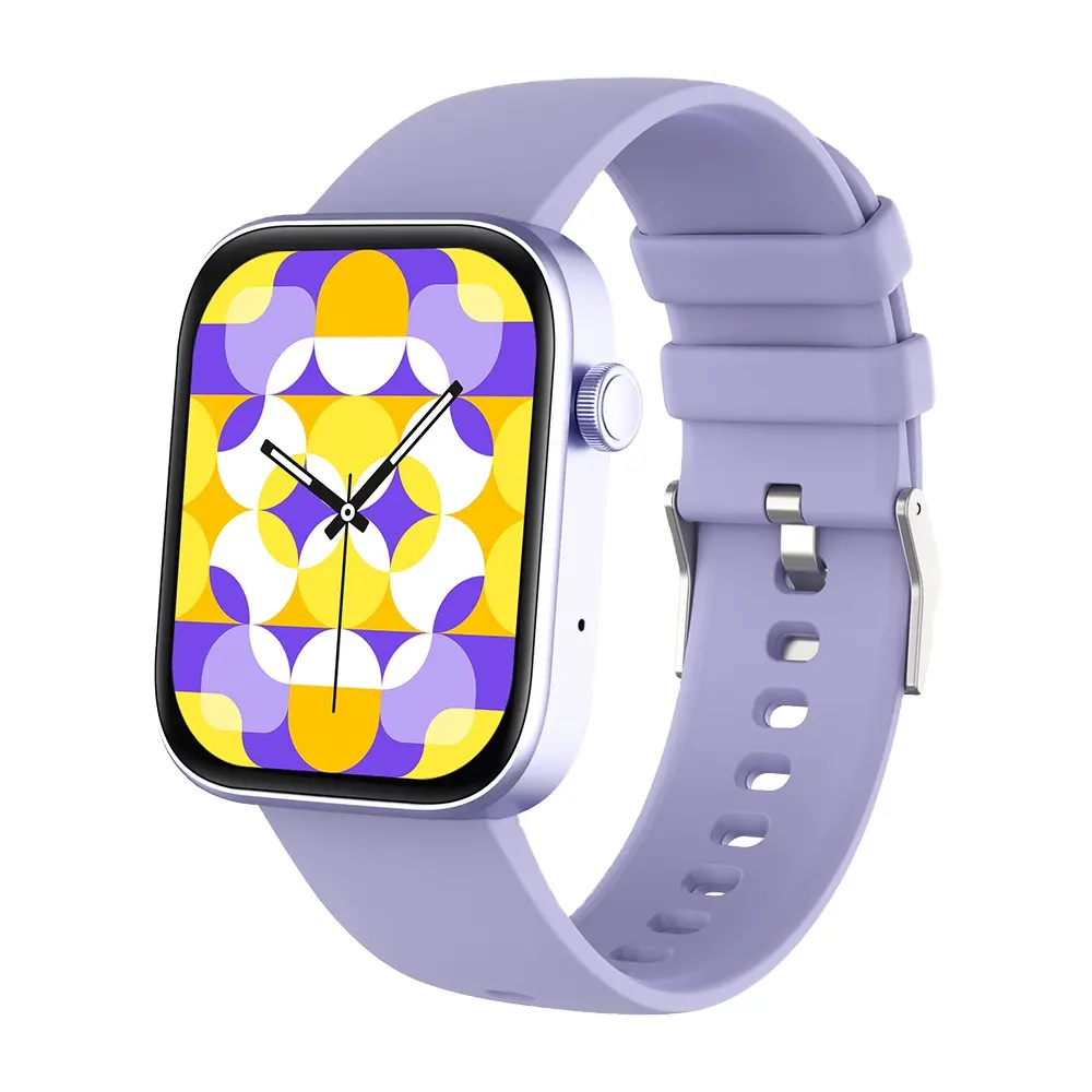 Smartwatch Preto Roxo Azul Ouro Cores Disponíveis Senhoras Casuais Uma Tela Grande Ao Ar Livre Chamando Agora Relógio Inteligente Personalizado