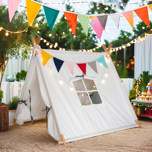 Tienda de lona plegable Wind Valley para 2 personas, poste de aluminio de una sola capa de 5m, <span class=keywords><strong>tipi</strong></span> para dormir para niños en interiores/exteriores, venta al por mayor - Product Image 6