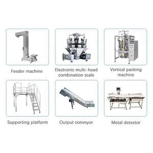 Nhà Máy Giá Puff thực phẩm sắc nét chuối chuối chuối chip Snack khoai tây chiên khoai tây chiên tự động Máy đóng gói túi - Product Image 6