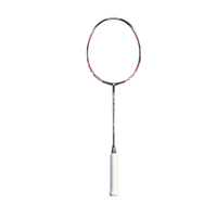 Raquettes de badminton de conception nouvelle avec fibre de graphite Toray tissée 1K, 32 lb avec cadre de tige de 6,8 mm, raquette de badminton