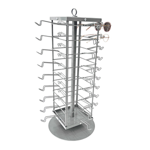 Nhà máy bán lẻ truy cập quang kim loại giá xách tay Kính mát xoay hiển thị đứng đơn vị cho kính cửa hàng - Product Image 3