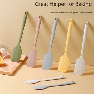 <b>Silicone</b> Cream Spatula – Non-stick Butter Spatula, Heat-resistant Kitchen Baking <b>Tool</b>, Food Grade <b>Silicone</b> Spatula for DIY Cake - Product Image 2