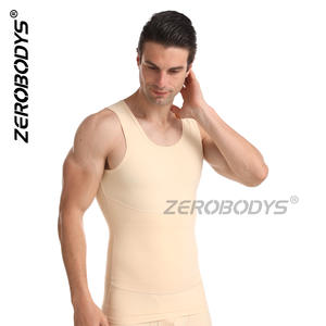 Sous-vêtements de mise en forme abdominale <span class=keywords><strong>pour</strong></span> <span class=keywords><strong>homme</strong></span> en nylon de <span class=keywords><strong>grande</strong></span> <span class=keywords><strong>taille</strong></span> transfrontalier avec des caractéristiques de compression et sans couture Modèle YOLI 012B - Product Image 5