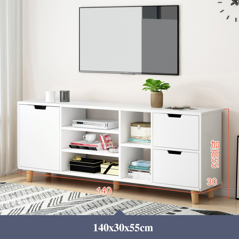 Two drawers for one door, warm white + warm white