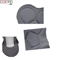 Coussin de vélo respirant anti-choc avec gel perforé pour vêtements de cyclisme