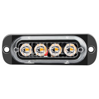 Yosovlamp Wireless Fernbedienung Auto Motorhaube Kanten licht 4 LED Tages warnleuchte Vier Rot Blau Explosiv Blinkend X5 X6 City