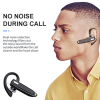 Écouteurs sans fil YYK530 pour le sport avec crochet d'oreille, microphone intégré, légers, longue autonomie, stéréo, pour affaires