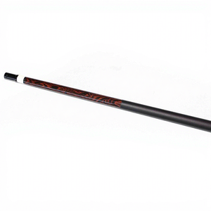 KS Carbon Fiber Wood Grain Split Billiard Cue with Butt Sleeve Forearm 12.4mm Extended Handle - Product Image 4