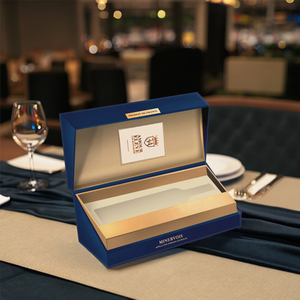 Bán buôn tùy chỉnh cứng nhắc hộp cho rượu vang Brandy Vodka Matte nhiều lớp với UV lợi thế in logo cho gifting bao bì - Product Image 6