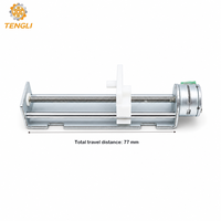 Moteur pas à pas linéaire Tengli 15BY25-77 PM, course de 15 mm à 67 mm, sortie 180-900 Gf-cm, pas de 0,025 mm, CE RoHS pour robot de distribution