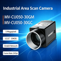 Caméra industrielle de vision industrielle Hikrobot MV-CU050-30GM/GC 5MP 1/2.5" CMOS GigE Area Scan