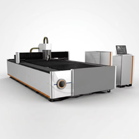 Machine de découpe laser à fibre CNC industrielle robuste avec cadre soudé et moteur
