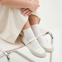 Chaussures plates Mary Jane pour bébé fille, en cuir PU argenté, avec fermeture auto-agrippante, pour les fêtes, le printemps/l'automne, décontractées
