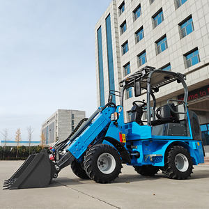 Teleskop pemuatan bersertifikat EPA 1000kg tele handler teleskopik lengan bom roda Mini pemuat - Product Image 5