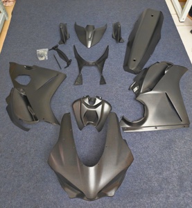 Carena Completa in Fibra di Carbonio 3K con Finitura Trasparente, Resistente e Antigraffio per Ducati <span class=keywords><strong>Panigale</strong></span> V4 Versione Stradale 2026 - Product Image 1