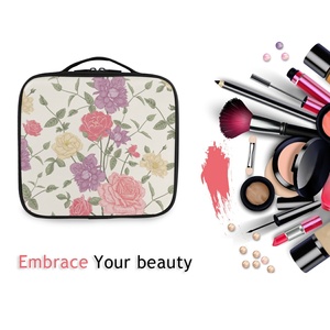 Hawaiian Bags Hot Custom Print Portable <b>Makeup</b> Bag Travel Cosmetic Bags Multi-functional Cosmetic <b>Case</b> - Product Image 5