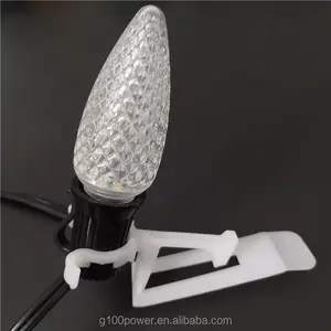 Beste Durable Kunststoff Clips Stakes für Weihnachten Licht Zubehör Alle In Einem Clip