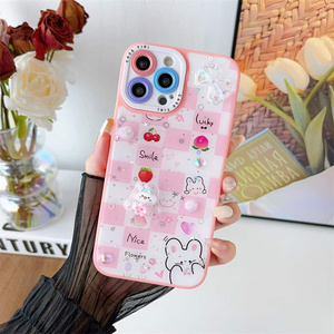 Shining Long Lanh Phim Hoạt Hình Trường Hợp Điện Thoại In Funda Cho Samsung Galaxy S25 Fe S25 Cạnh S25 Siêu S24 Ống Kính Bảo Vệ Bìa - Product Image 2