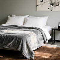 Nueva Manta Ultra Suave de Coral y Felpa con Logotipo Personalizado para Sofá, Cama, Viajes o Oficina