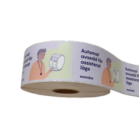Etiquetas Adhesivas de Polipropileno (PP) Personalizadas, Resistentes al Agua, para Botellas de Bebidas, Etiquetas de Embalaje BOPP