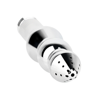 Métal 19 trous ouverture de la tête Bidet Anal arroseur lavement nettoyage douche colonique Douche buse lavage Vaginal accessoires de salle de bain