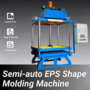 Machine de moulage de formes en polystyrène expansé (EPS) semi-automatique professionnelle <span class=keywords><strong>à</strong></span> faible coût, machine d'emballage de boîtes en mousse EPS, facile <span class=keywords><strong>à</strong></span> utiliser, certifiée CE - Product Image 1