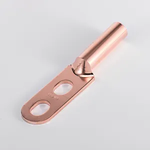 Hot-selling tinned pure copper double-hole cable lugs and terminal connectors