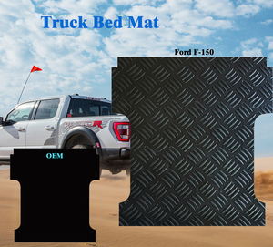 Universal 60 "X 19,5" Heavy Duty Utility Truck Bed Extra dicke Gummi Cargo Liner Pickup Trucks Matte mit Verkleidung für Design - Product Image 5