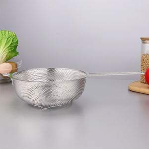 Hochwertiger Edelstahl mit langem Griff und dichtem Lochkorb - Product Image 2