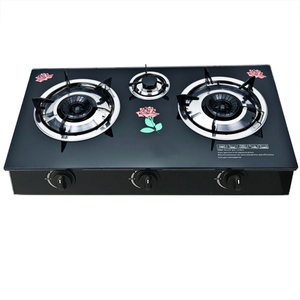 Estufa <span class=keywords><strong>de</strong></span> <span class=keywords><strong>Gas</strong></span> con Superficie <span class=keywords><strong>de</strong></span> Vidrio Templado para Cocina, Diseño Italiano Personalizado, Marca Butane - Product Image 6